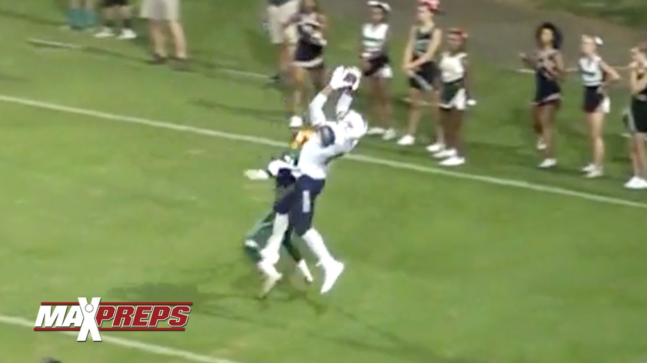 Son of Randy Moss makes legit TD grab