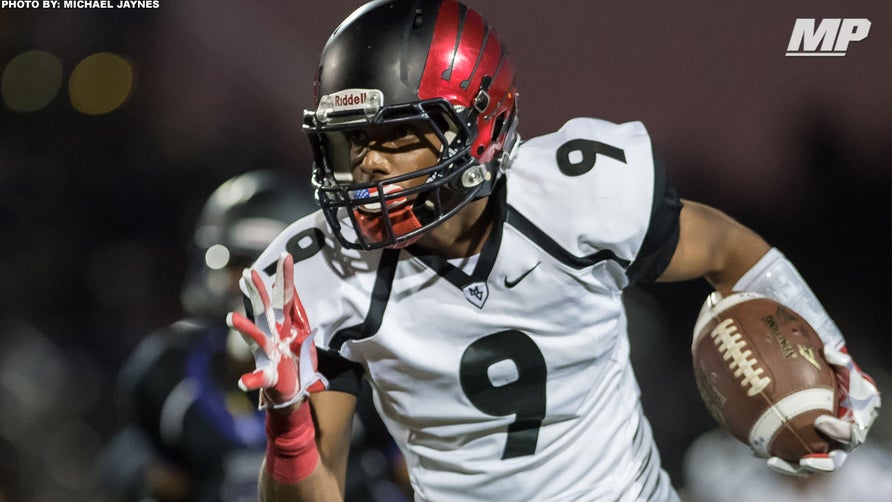 Junior highlights of Murrieta Valley's (CA) 4-star wide receiver Marquis Spiker.
