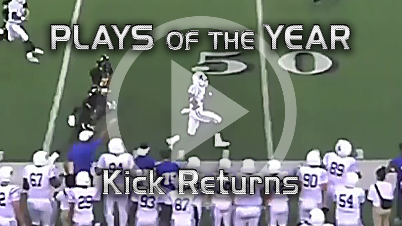 Top 5 Kick Returns 2015