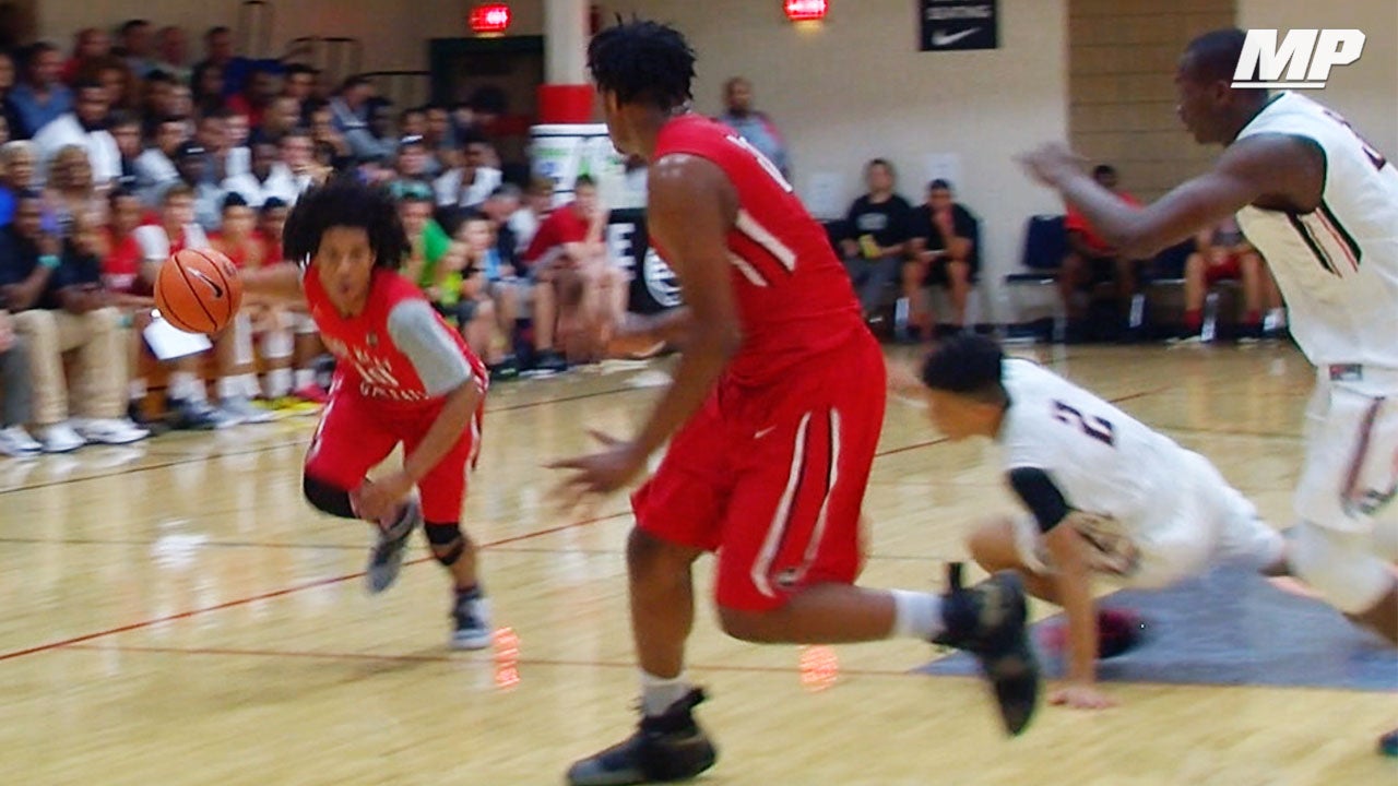 Tyger Campbell puts defender on skates at Peach Jam