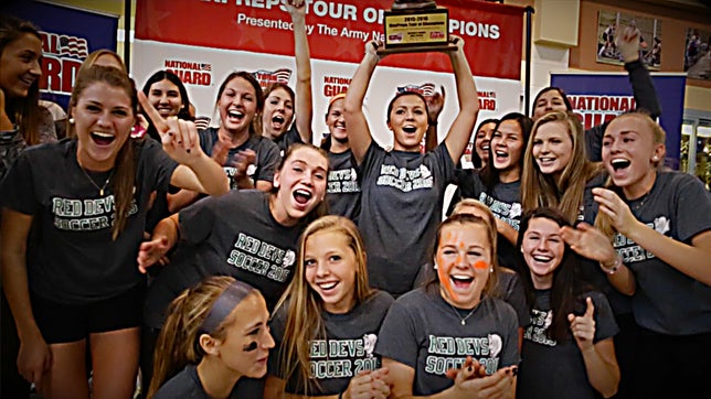 The MaxPreps Tour of Champions presented by the Army National Guard, stopped at Ridge (NJ) to present the girls soccer team with the prestigious Army National Guard National Rankings Trophy. Video by: Ryan DePaul
