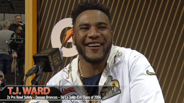 The Denver Bronco's two-time Pro Bowl safety talks about signing day and playing high school football at De La Salle (CA).
