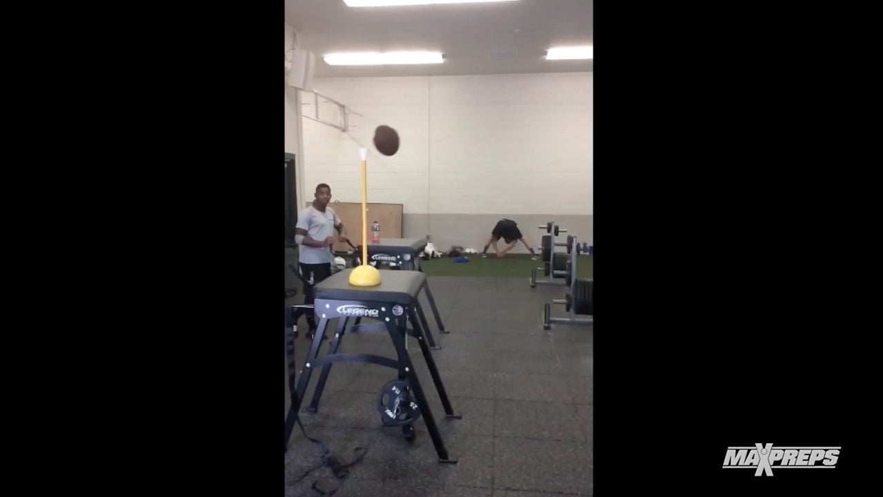 Long snapper trick snaps with Kris Morgenweck