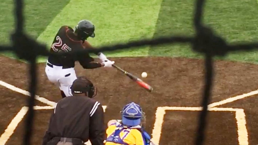 Ballard's (KY) Jordon Adell is one of the top baseball prospects in the country and he leads the country with 21 home runs this season.

Video courtesy - @BaseballBruins & Scott Adell.