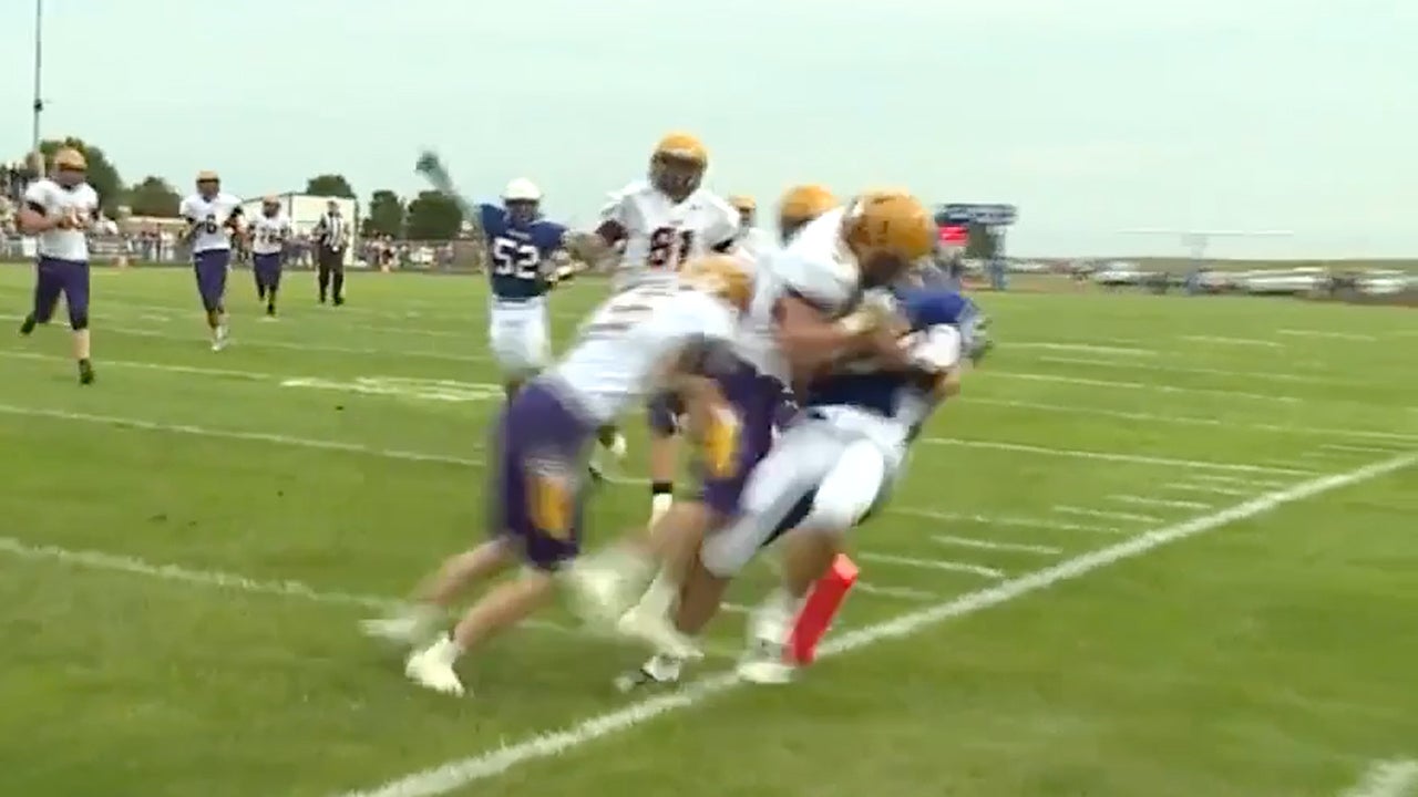 Got the TD but took a hit