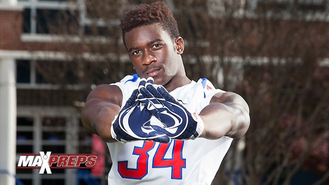 Highlights of DeMatha's 4-star defensive end Shane Simmons, who is committed to Penn State.