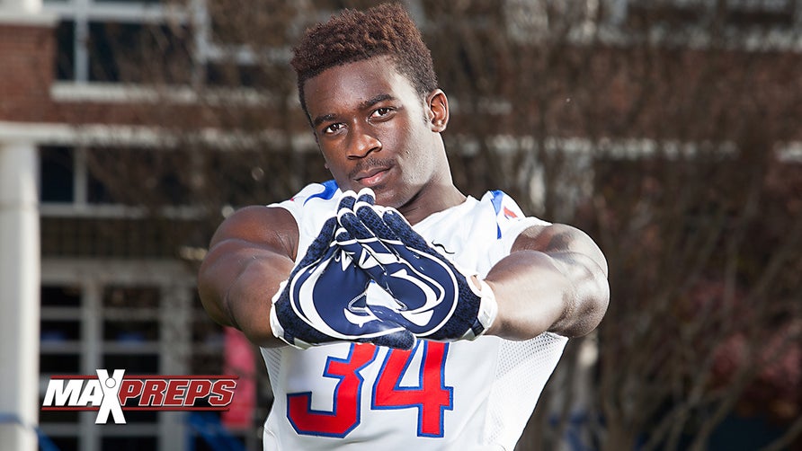 Highlights of DeMatha's 4-star defensive end Shane Simmons, who is committed to Penn State.