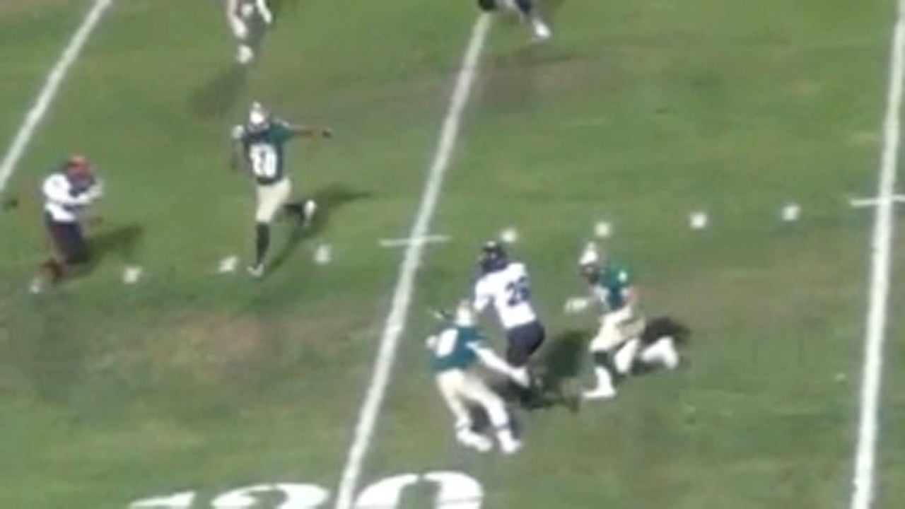 Rod Woodson's son Jairus breaks 5 tackles for TD