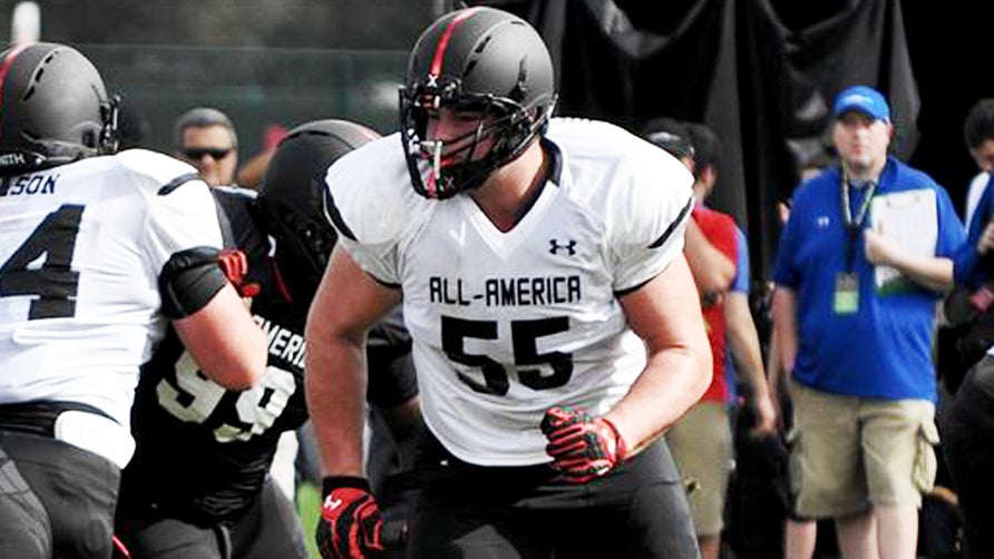 Ultimate highlights of South Caldwell's (NC) four-star offensive lineman Landon Dickerson.
