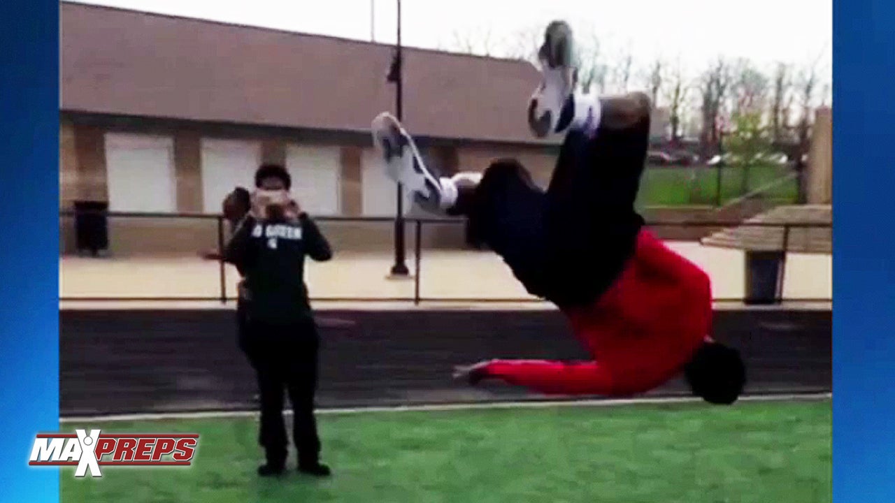 Back Flip Catch - Jamison Scarber
