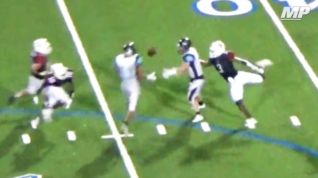 Johnson's (TX) quarterback John Guerra hit Will Hall who pitched it to Brandon McDuffie on a perfectly executed hook and lateral for the game-winning touchdown with :06 left. 

Johnson beat Roosevelt 16-13.