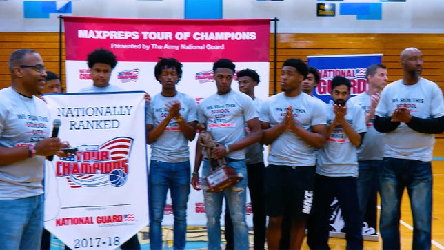 The MaxPreps Tour of Champions presented by the Army National Guard, stopped at Grandview (MO) high school to present the boys basketball team with the prestigious Army National Guard National Rankings Trophy. Video by: Isaac Honer