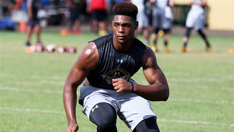 Highlights of Kennedale's (TX) five-star linebacker Baron Browning.