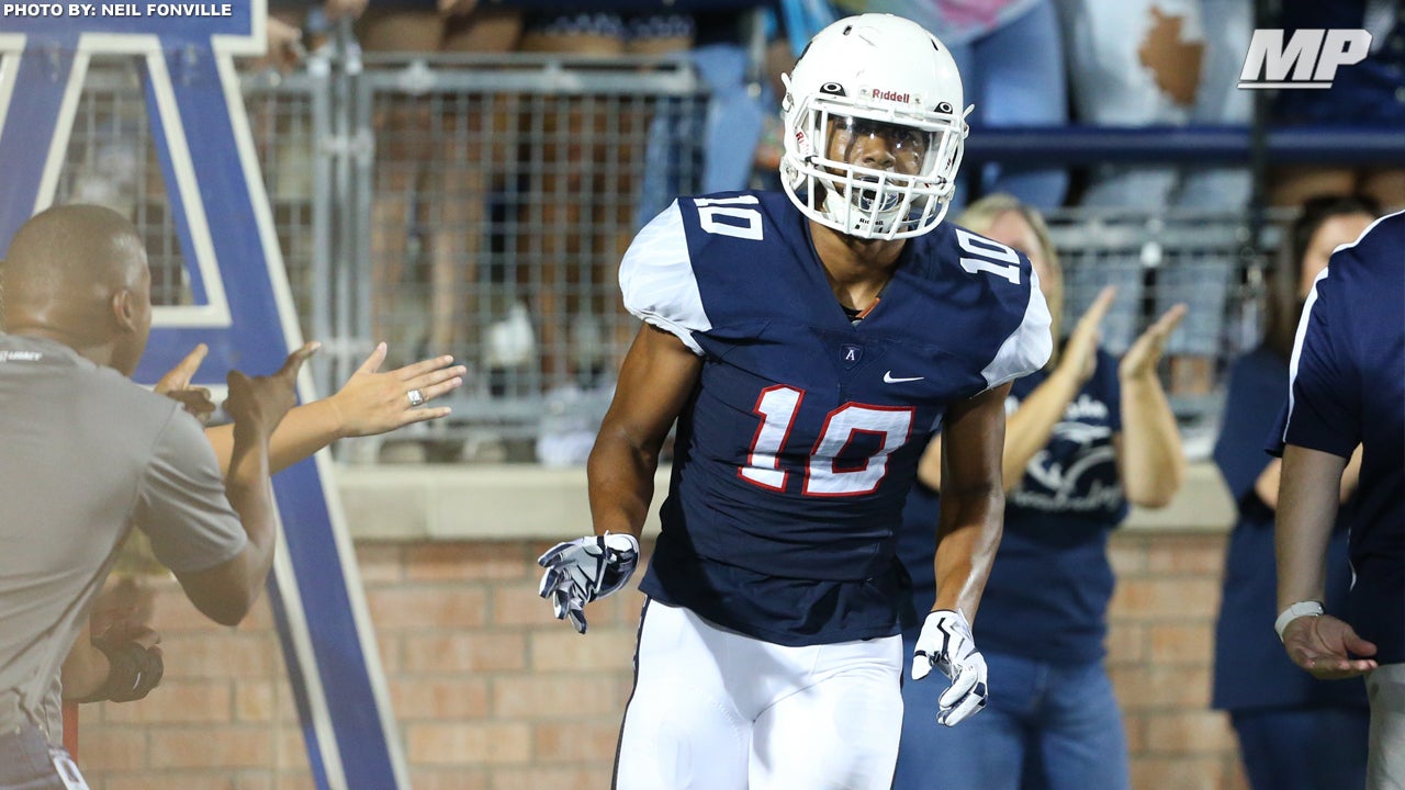 Allen's (TX) 5-star wide receiver hauls in 3 TDs