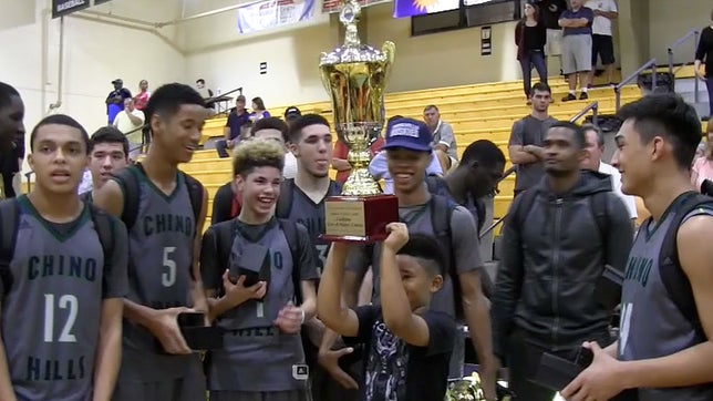 Final few minutes of the City of Palms. Chino Hills vs. Patrick School