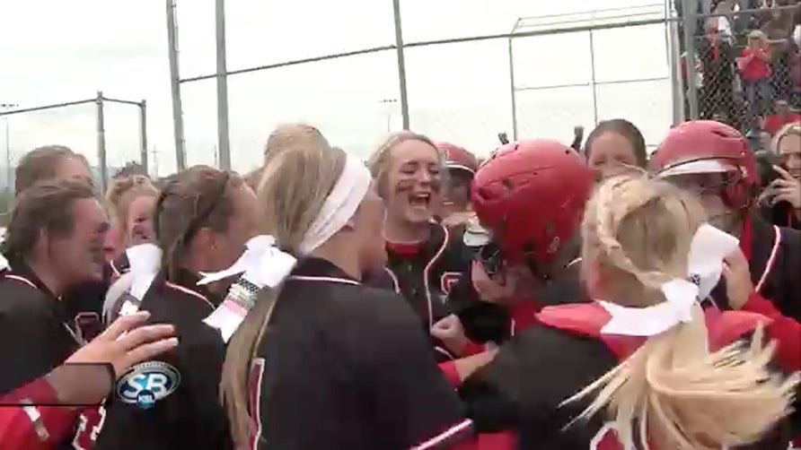 Walk-off home run from Spanish Fork's Cheyenne Pratt to win the Utah 4A softball state title.