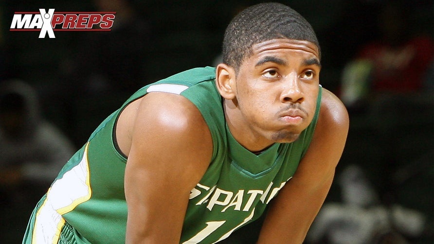 http://www.maxpreps.com/athlete/kyrie-irving/tB3h5_TpEeKZ5AAmVebBJg/default.htm

Highlights of Kyrie Irving at St. Patrick (N.J.) high school.