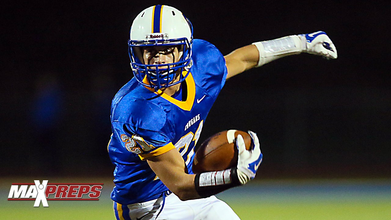 ODELL BECKHAM-esque ONE HANDED INT - Luke Christiano (Cranford, NJ) #MPTopPlay