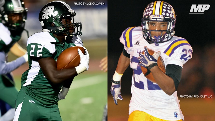 The top 10 football plays from the state of Texas in 2015.