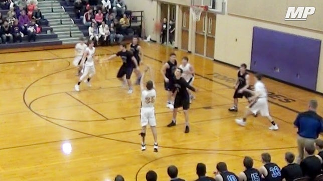 Centerville's (SD) James Brown goes for 25-points in his second career start.