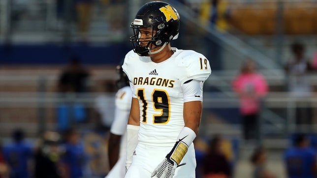 The top five plays of Nacogdoche's (TX) five-star safety Brandon Jones.