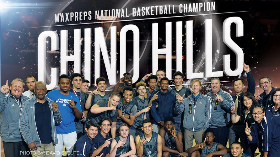 Chino Hills (CA) Huskies featuring the Ball brothers are the 2015-16 MaxPreps National Champions.