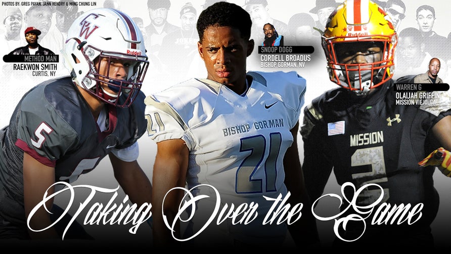 Sons of rappers in high school football