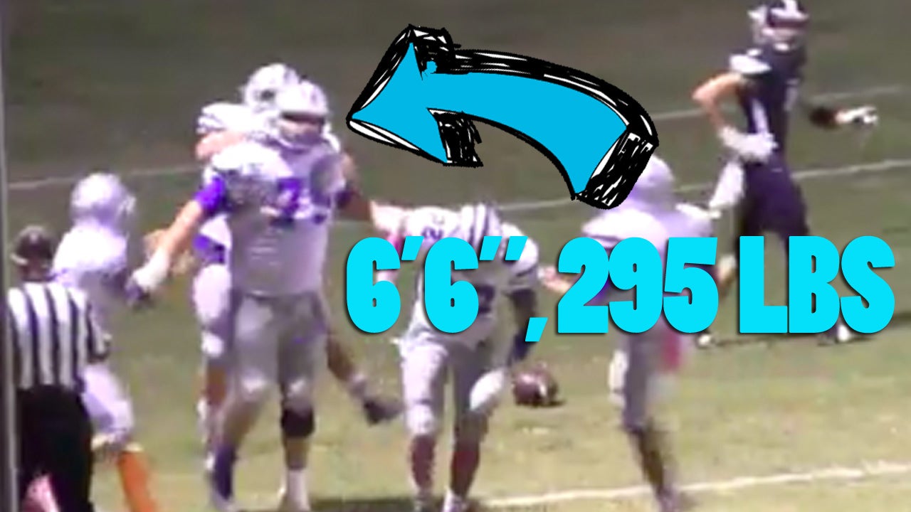 Big Man Touchdown Deserves Big Man Celebration