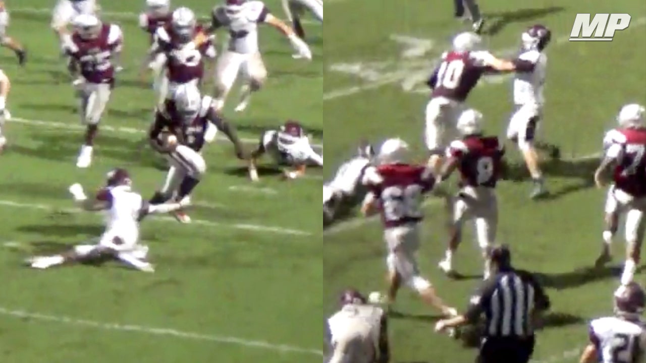 Quarterback goes full BEASTMODE for 99-yard TD