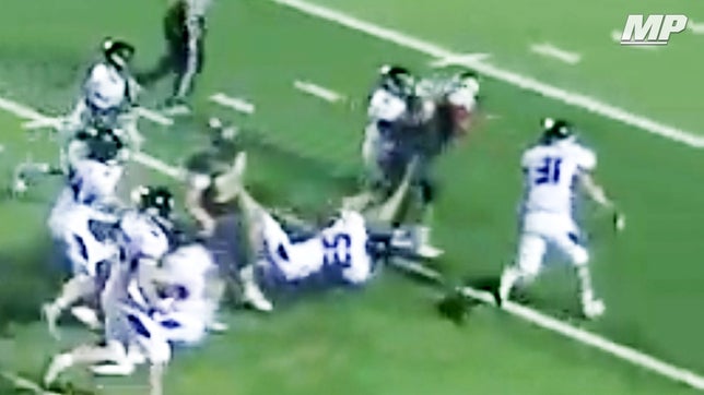 Meet the biggest running back in high school football - the Hickory Hawks' Maurice Harris.