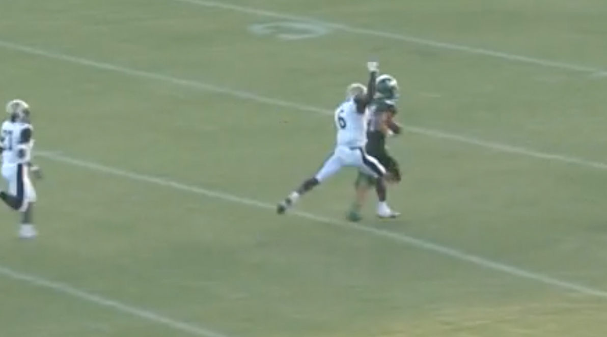 Florida recruit never giving up on play