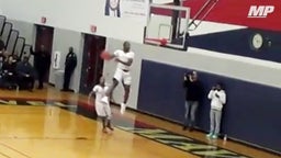 Jalen Preston throws down monster windmill