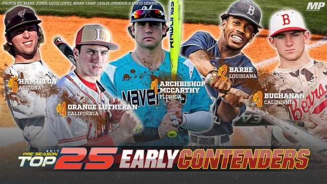 We run through the Top 5 teams in the 2017 Preseason Baseball Early Contenders list.