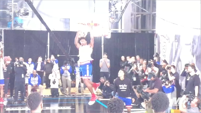 McDonald's All American boys and girl take part in the 2017 Powerade Jam Fest at Illinois Institute of Technology.