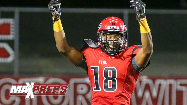 Cedar Hill (TX) wide receiver and top recruit shows why on a national scale.  Texas A&M commit.