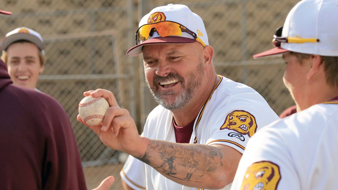 David Wells Coaching at Point Loma High School