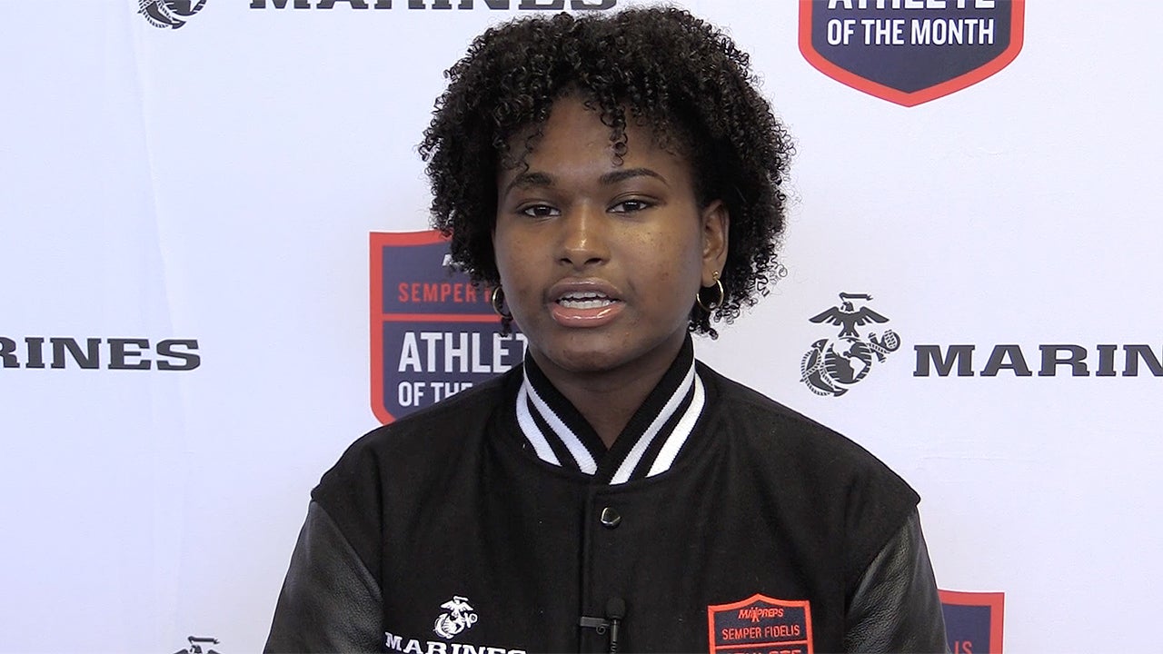 HS Athlete of the Month Ceremony - Nyasia Blango