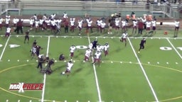 99 yard kick return TD by Justin Watkins