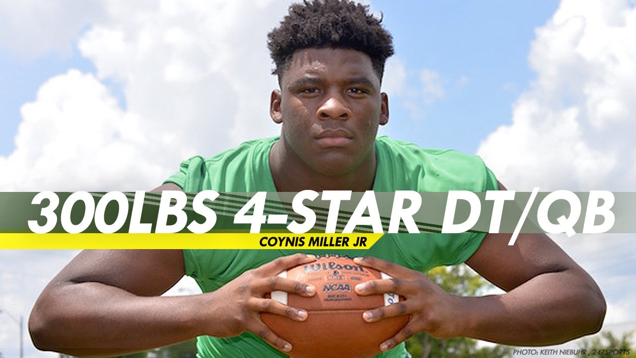 300-pound 4-star DT/QB