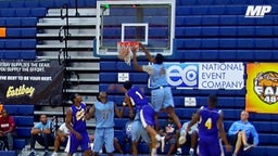 Justyn Mutts goes Blake Griffin on putback jam