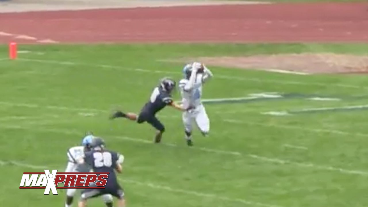 No. 2 rated RB Miles Sanders 95-yard PR TD