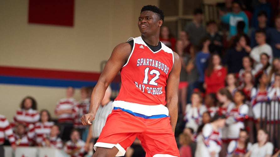 With the amount of highlights Zion Williamson of Spartanburg Day (SC) puts together, it's difficult to claim any single game as the best ever. However, the Duke commit's 37 points, mixed in with #MPTopPlay dunks may be a strong enough argument. Courtesy of overtime.com.