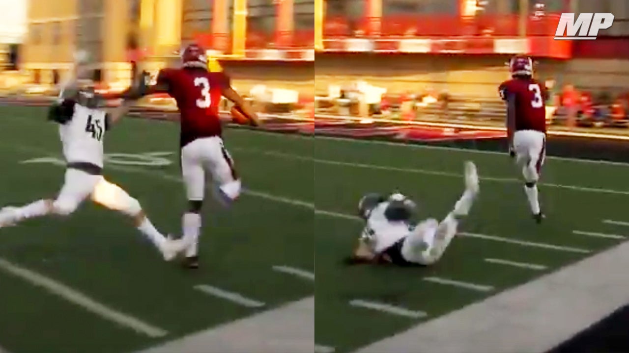 Ohio State commit with big-time stiff arm