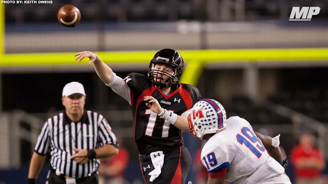 A look back at Baker Mayfield's career when he was at Lake Travis (TX) high school.
