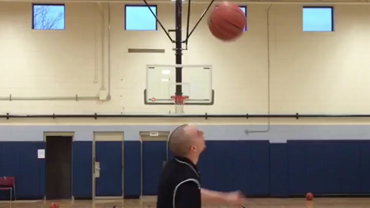 Volley Kick Half-Court Shot