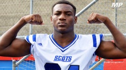 No. 1 RB in 2018 class showin' out in scrimmage