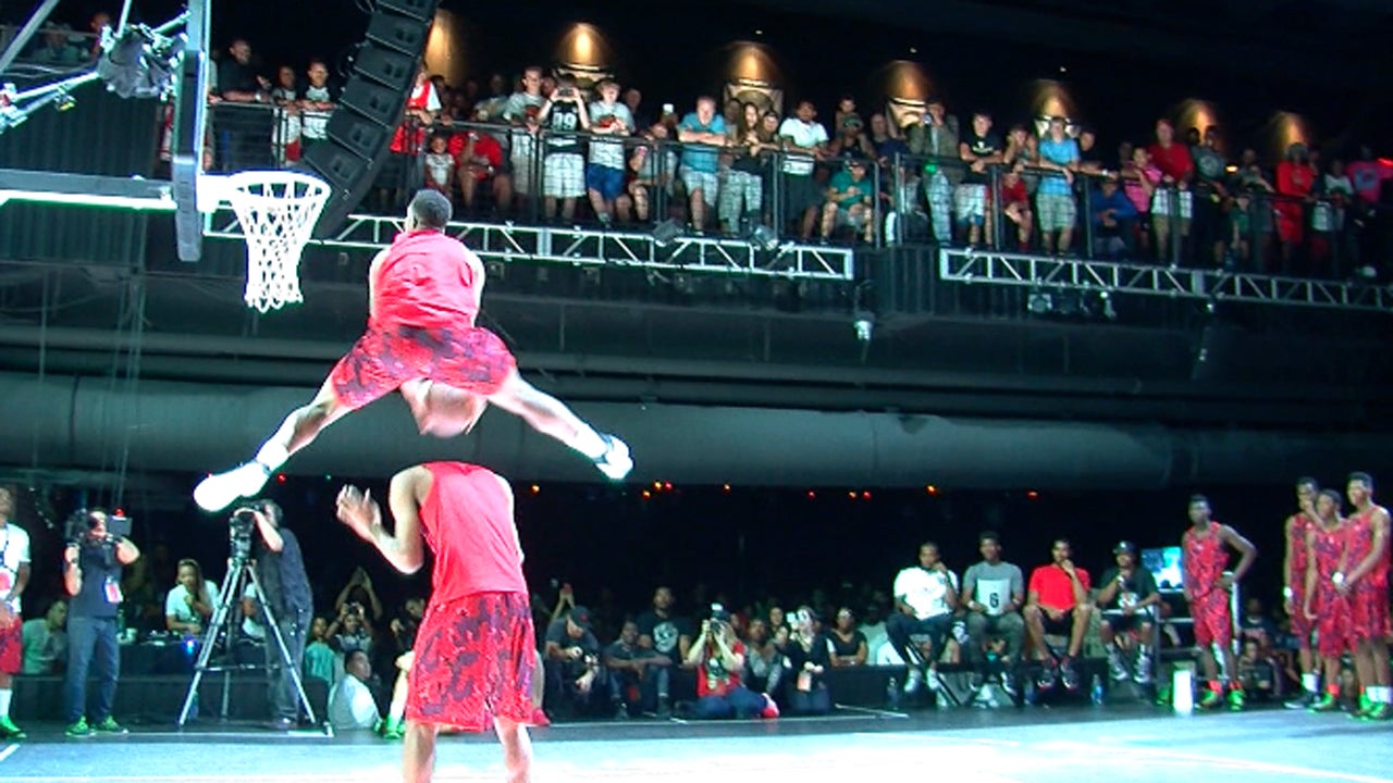 Michael Jordan's First To Fly HS Dunk Contest