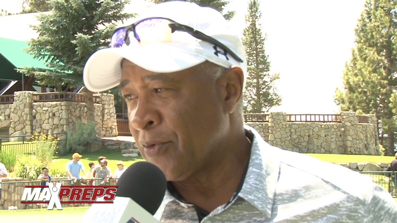 MLB Hall of Famer Ozzie Smith - "They have to work hard and make sure they get good grades"