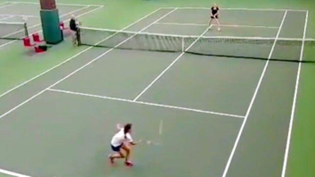 The Sheyenne girls tennis team shocked the East Region when it brought an end to Red River's decade-and-a-half long winning streak.