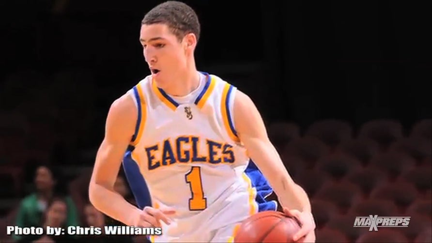 #WayBackWhen footage of Klay Thompson in his days playing for Santa Margarita (CA).